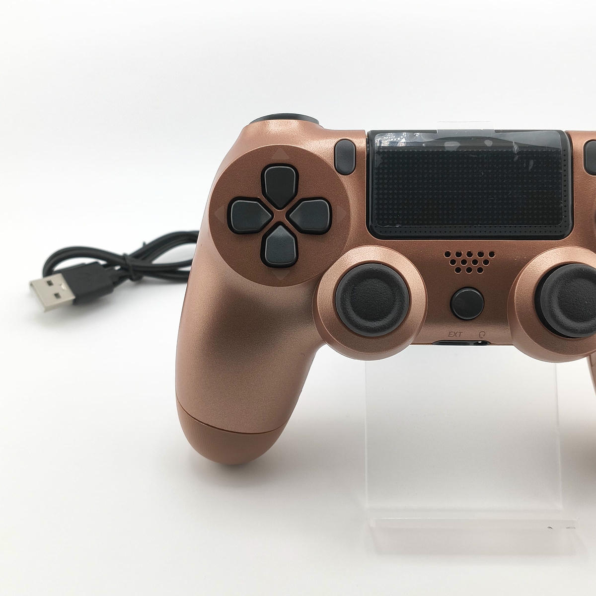 Controller Wireless Compatibile con Console PS4 - Arancione Metallizzato