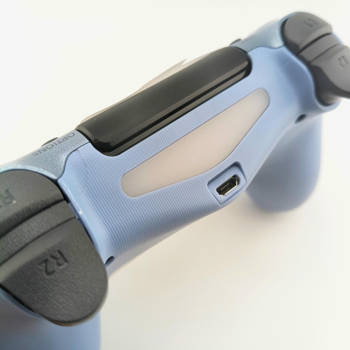 Controller Wireless Compatibile con Console PS4 - Azzurro Metallizzato