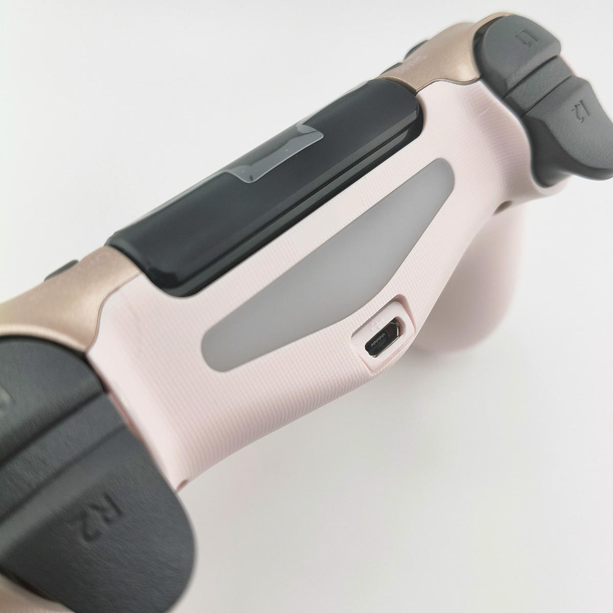 Controller Wireless Compatibile con Console PS4 - Rosa Oro Metallizzato