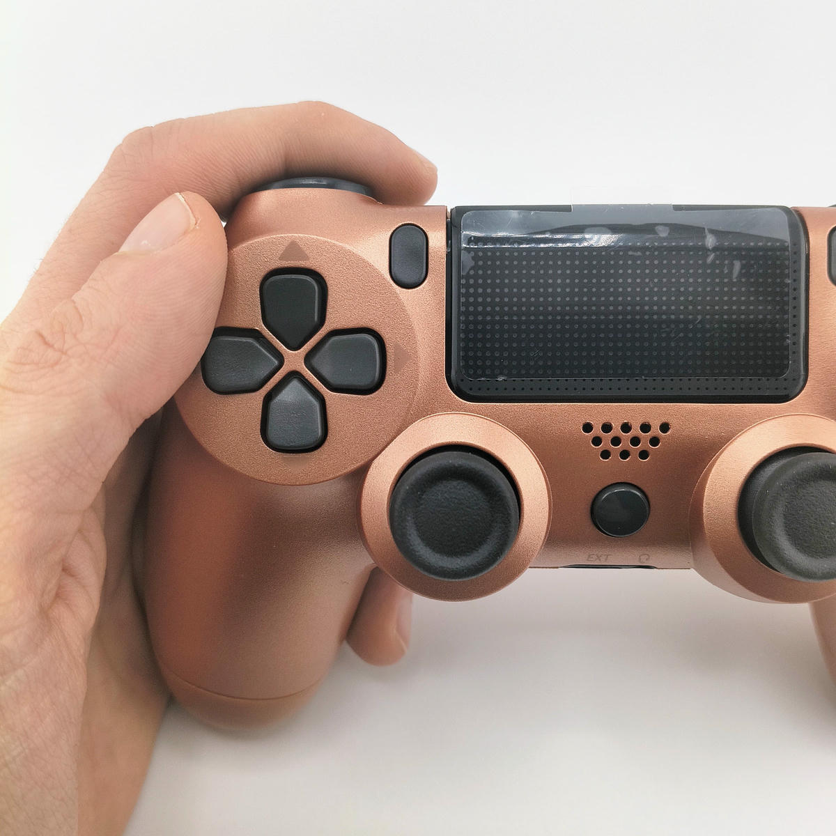 Controller Wireless Compatibile con Console PS4 - Arancione Metallizzato