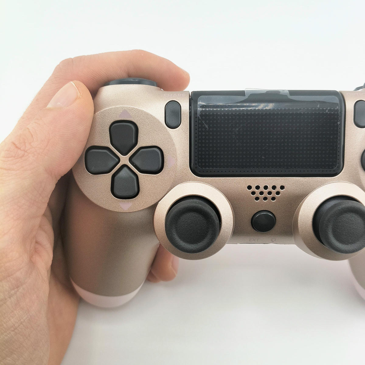 Controller Wireless Compatibile con Console PS4 - Rosa Oro Metallizzato