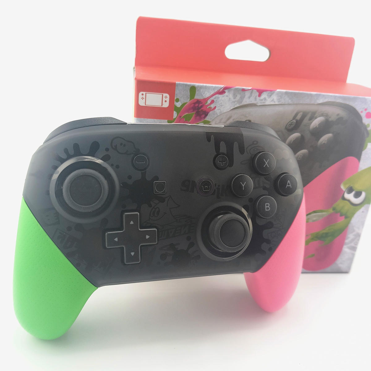 Controller Pro Wireless Soamide per console portatile, impugnatura ergonomica antiscivolo multicolore, connessione Bluetooth stabile per sessioni multiplayer.